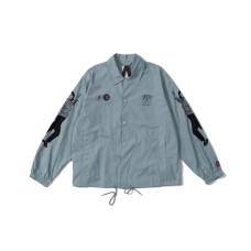 奇清唱片公司 X LESS - CCLS04 CCFM Coach JKT 教練外套 - 空軍藍