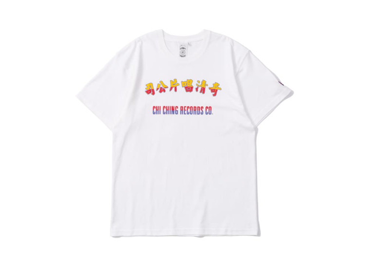 奇清唱片公司 X LESS - CCLS02「招牌」T恤 SP - 白