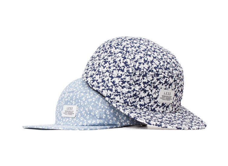 LESS - SIMPLE LOGO CAMP CAP (Floral Pattern)