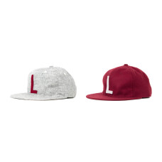LESS x Ebbets Field Flannels - “L” LOGO CAP