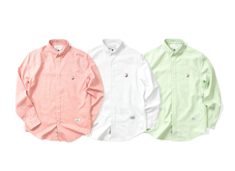 LESS - L/S TOUCAN BUTTON DOWN SHIRT