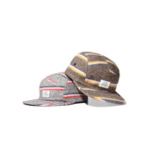 LESS - SIMPLE LOGO CAMP CAP (Stripe Wool)