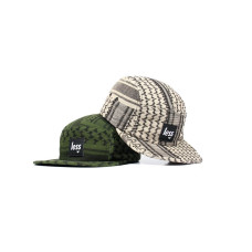 LESS - SQUARE LOGO CAMP CAP (Shemagh Pattern)