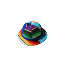 LESS - RAINBOW STRIPE MILITARY HAT