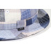 LESS - PATCHWORK/FLOWER PORK PIE HAT