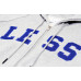 LESS - COLLEGE LOGO ZIP HOODED