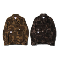LESS - CAMOUFLAGE CORDUROY JACKET
