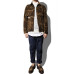 LESS - CAMOUFLAGE CORDUROY JACKET