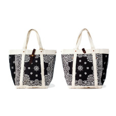 LESS x La Rocca - BANDANA TOTE BAG (Black)