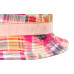LESS - PATCH WORK BUCKET HAT (Pink/Orange)