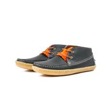 LESS x VERAS - GRANADA (Navy/Leather)