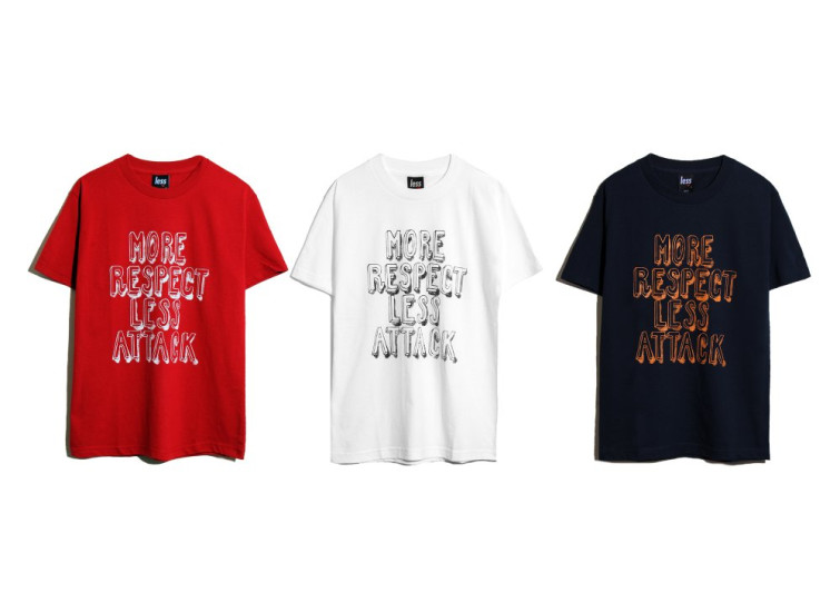 LESS - MORE RESPECT LESS ATTACK TEE