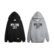 LESS - NOW YOUR CITY PULLOVER HOODIE
