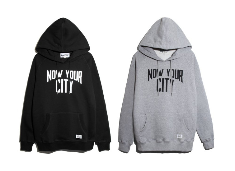 LESS - NOW YOUR CITY PULLOVER HOODIE