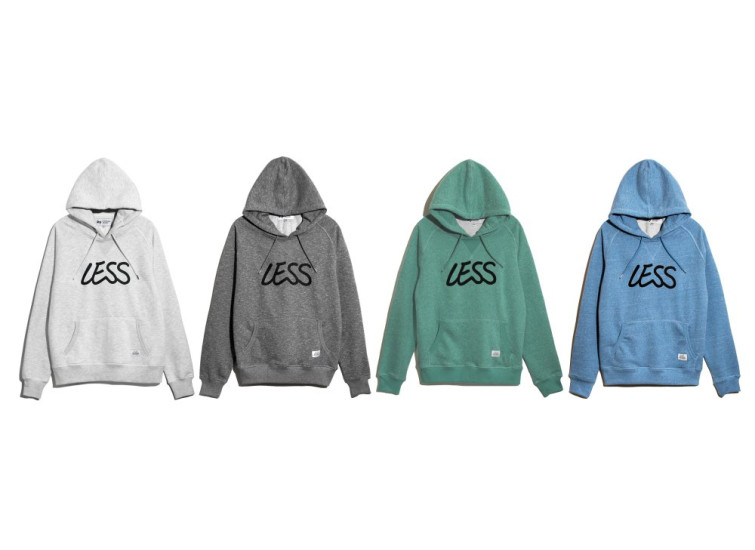 LESS - SKETCH OUT PULLOVER HOODIE