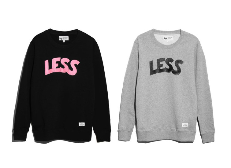 LESS - BLOCK LOGO SWEATSHIRT