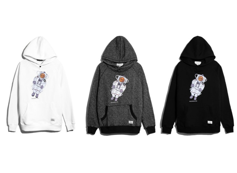 LESS - SPACE BEAR HOODIE