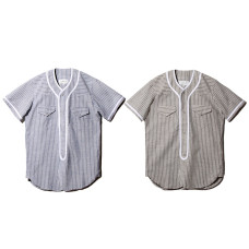 LESS - STRIPE BASEBALL SHIRT