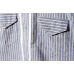 LESS - STRIPE BASEBALL SHIRT