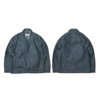 LESS X DOMINATE - WORKING JACKET - Indigo