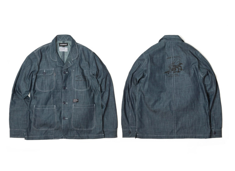 LESS X DOMINATE - WORKING JACKET - Indigo