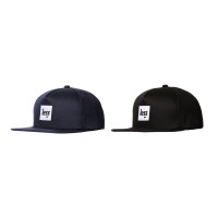 LESS - SQUARE LOGO WORK HAT (NAVY, BLACK)