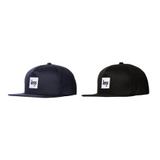 LESS - SQUARE LOGO WORK HAT (NAVY, BLACK)