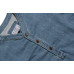 LESS - DENIM PULLOVER BASEBALL JERSEY