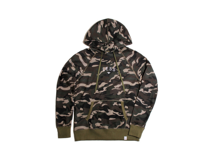 LESS - ARCH LOGO HOODIE (CAMO)