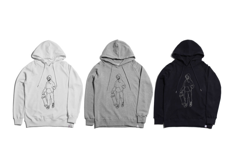 LESS - CITY SKATER HOODIE
