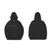 LIFUL x LESS MOOD EMB PULLOVER HOODIE