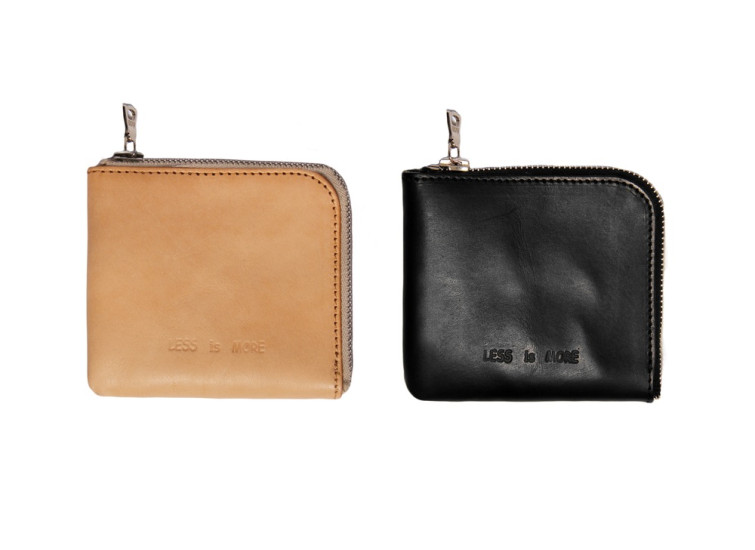 LESS - LEATHER ZIP WALLET