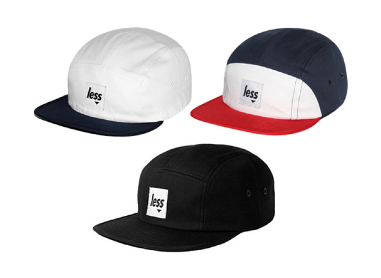 LESS - SQUARE LOGO 7 PANEL CAMP CAP