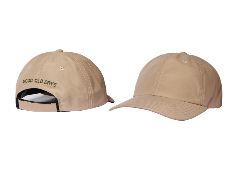 LESS - GOOD OLD DAYS 6 PANEL CAP (KHAKI)