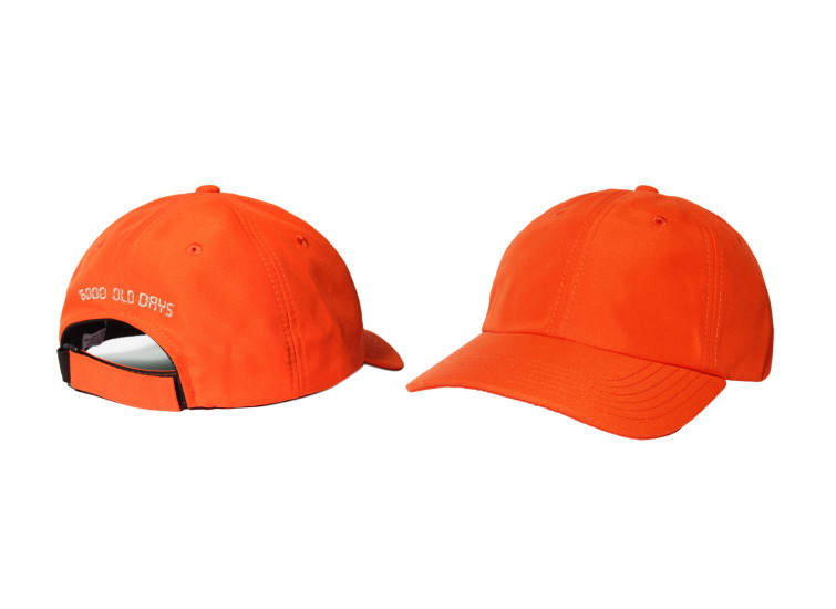 LESS - GOOD OLD DAYS 6 PANEL CAP (BURNT ORANGE)