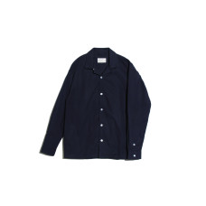 LESS - L/S OPEN COLLAR SHIRT