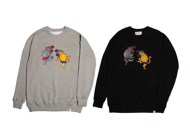 LESS - THAI BOXING CATS SWEATSHIRT
