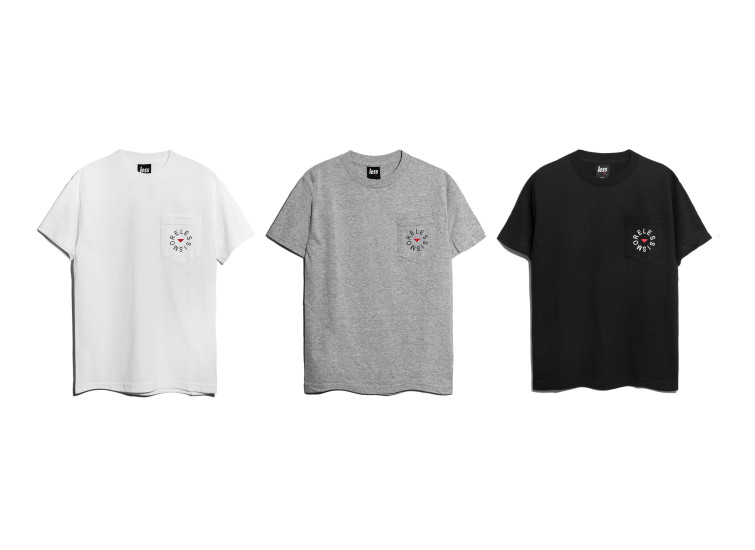 LESS - LESS IS MORE CIRCLE POCKET TEE