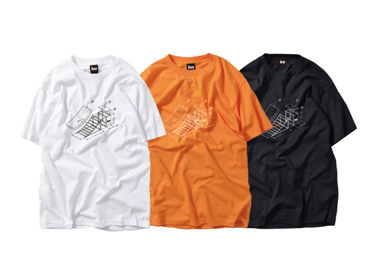 LESS - QUARTER PIPE TEE