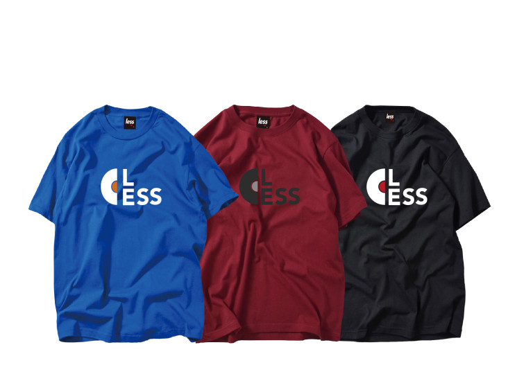 LESS - WHEEL LOGO TEE
