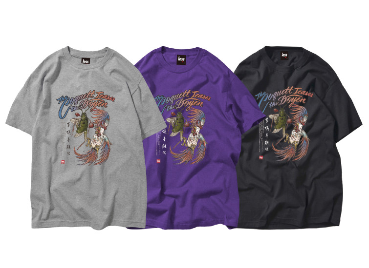 LESS - THE COQUETTE TEASES THE DOYEN TEE 草螟鬥雞公