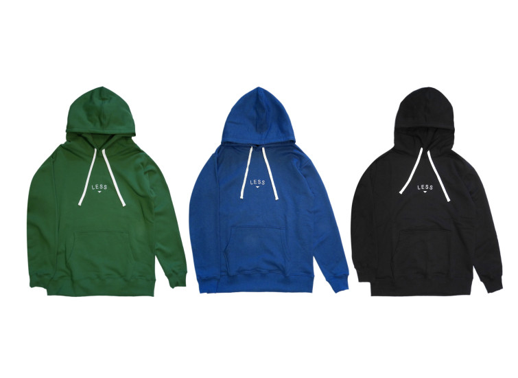 LESS - ARCH LOGO HOODIE