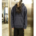 LESS - HALF ZIP UP FLEECE HOODIE