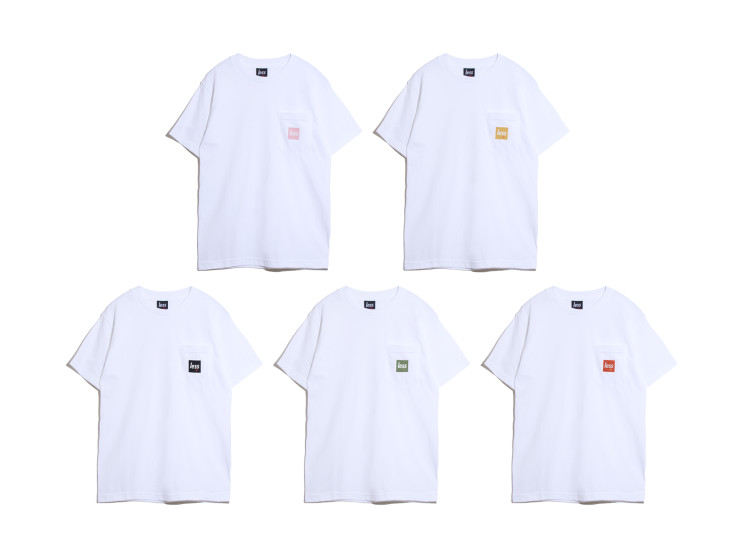 LESS - SQUARE LOGO POCKET TEE