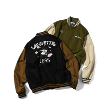 LLC240103 LESS × Lafayette × centimeter - Varsity Jacket