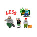 LESS X CHARR  - Sticker Pack 貼紙包 一套5張