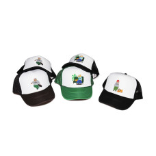 LESS X CHARR - Trucker Hat 卡車司機帽 童帽 Meow Time SK8 Bear Walk The Dog