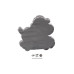 LC2516 LESS x Charr - One Chu Room Rug - Red