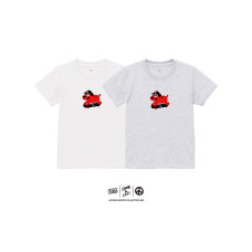 LC2527 LESS x charr - One Chu kids Tee